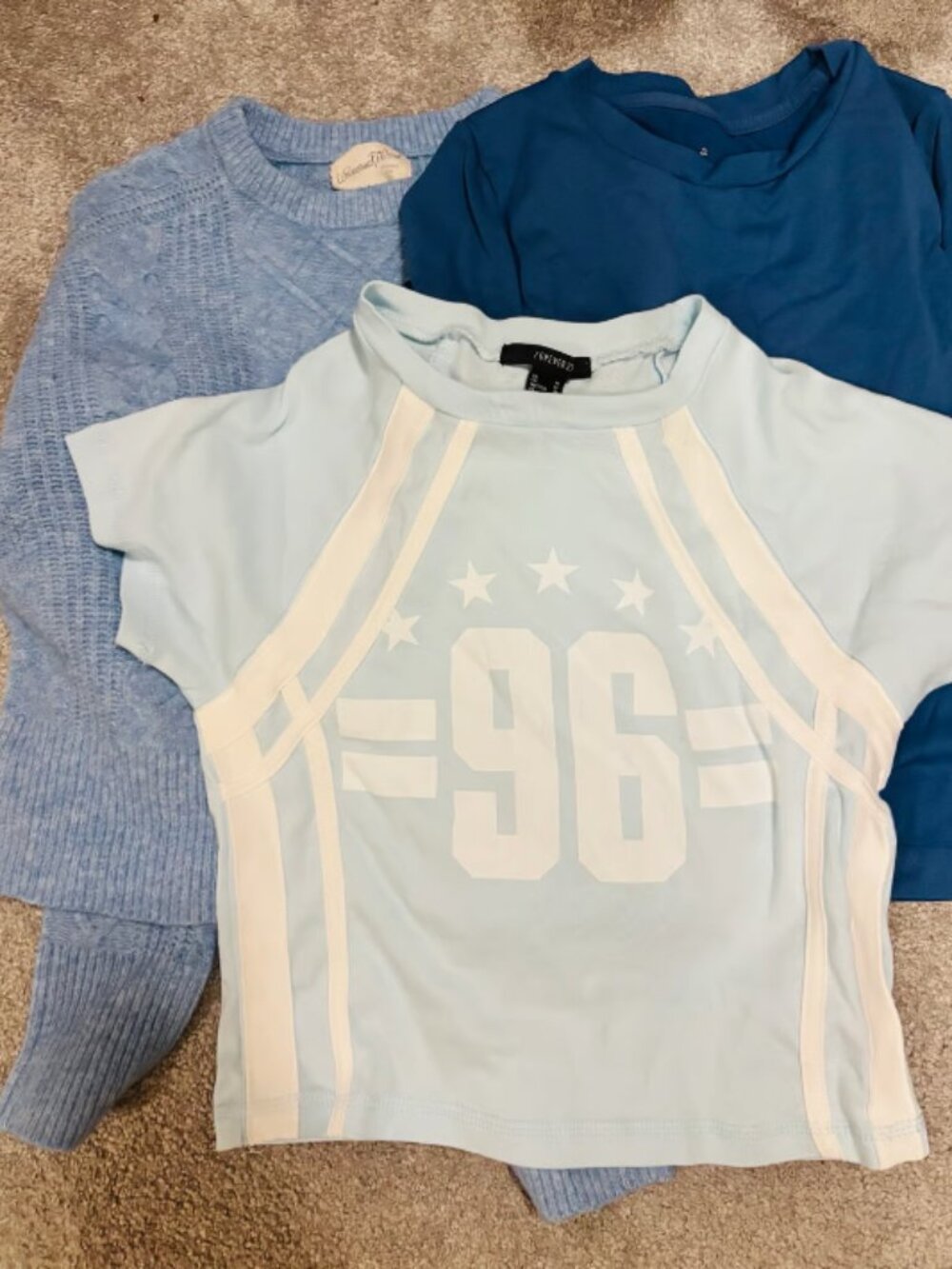 Universal Thread, A New Day, Forever 21 Blue Top Bundle Women's Size XS Set